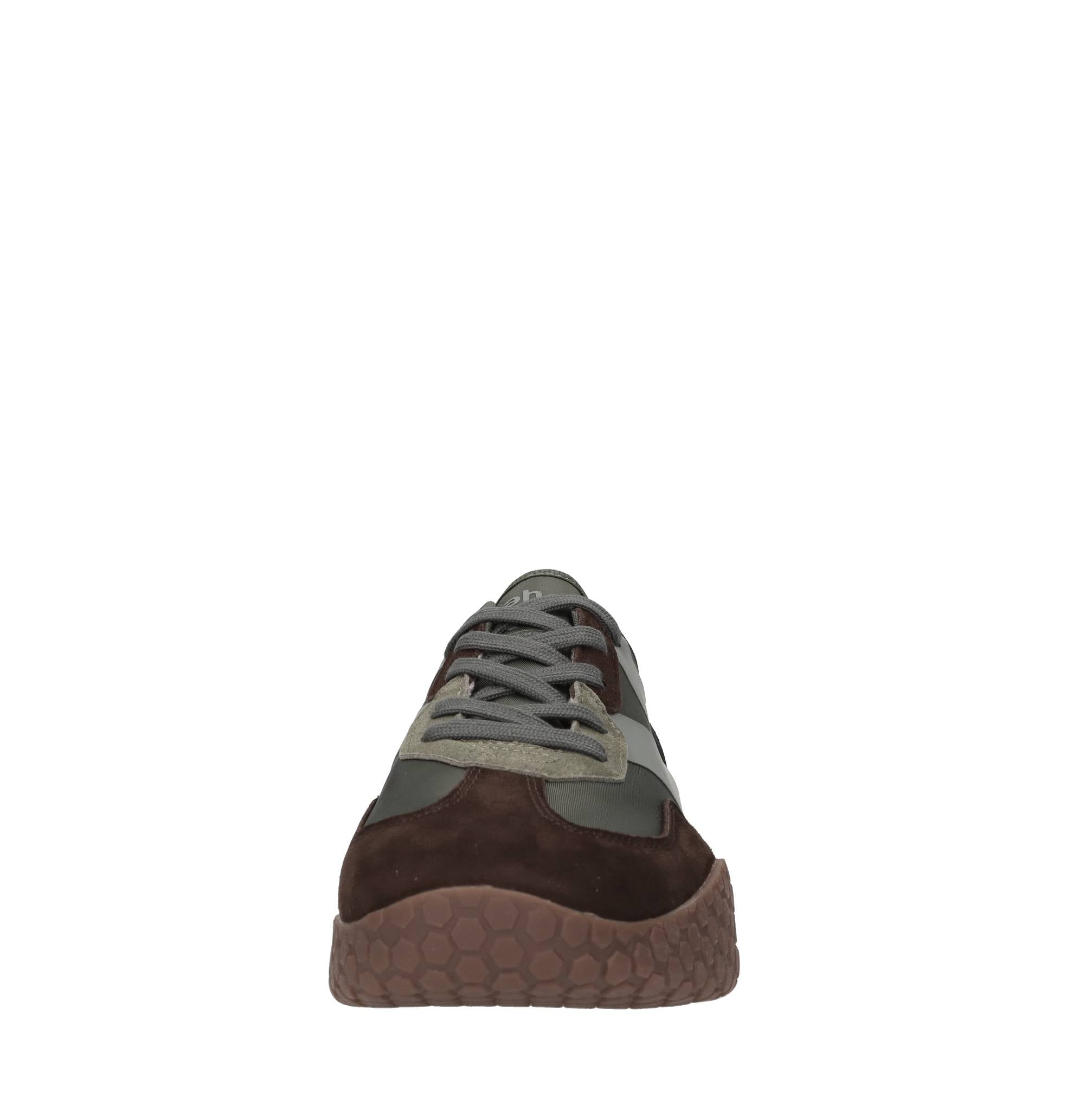 Sneakers in camoscio, tessuto e altre materie 