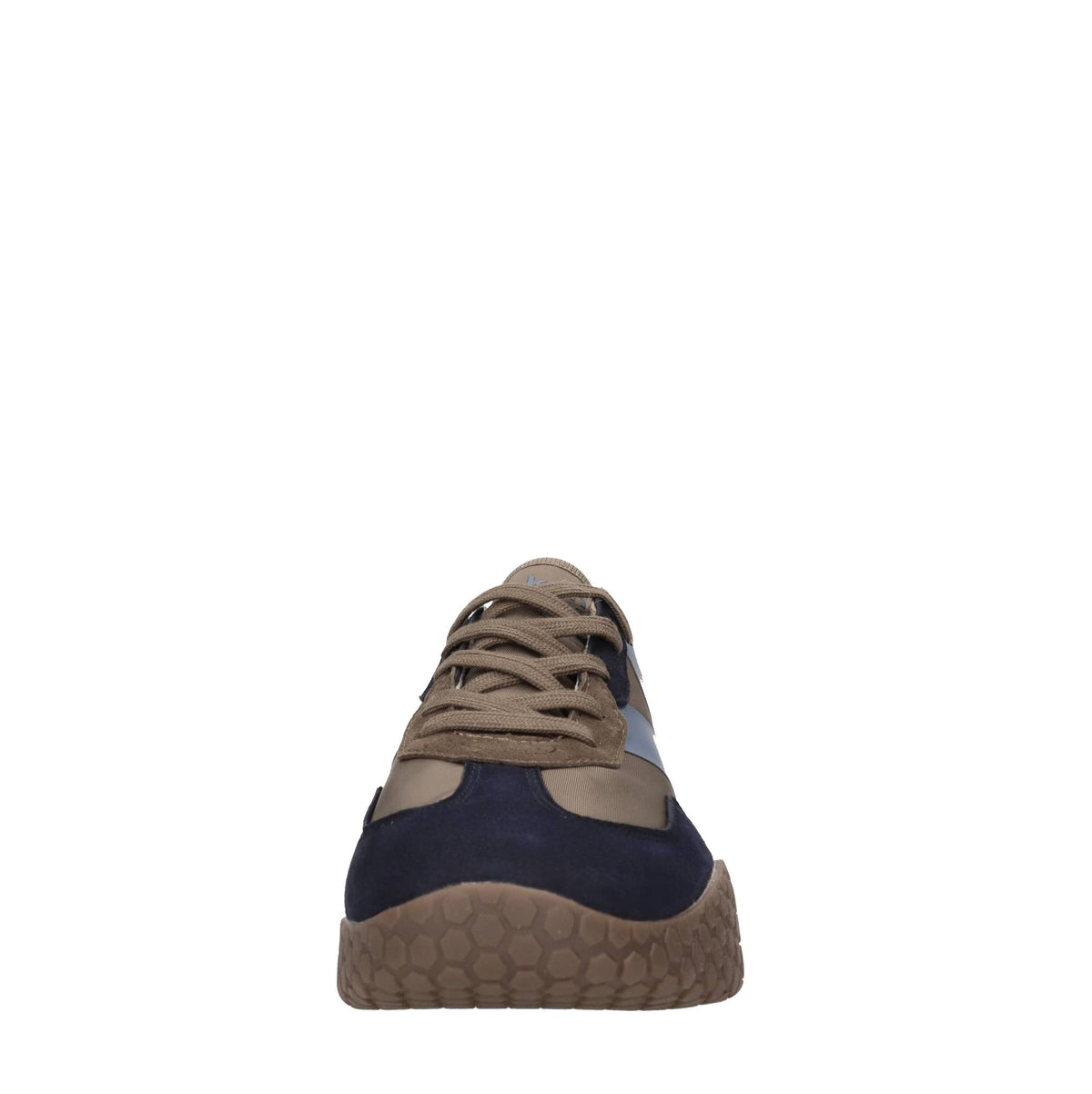 Sneakers in camoscio, tessuto e altre materie 