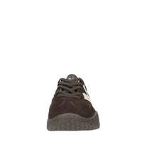 Sneakers in camoscio ed ecopelle 