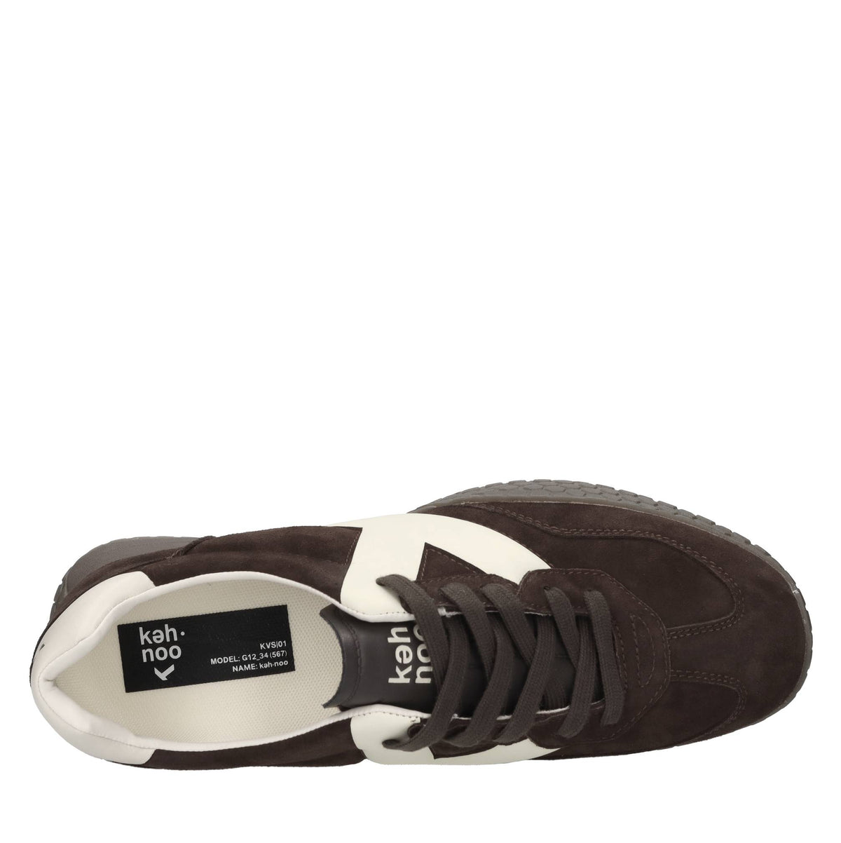 Sneakers in camoscio ed ecopelle 
