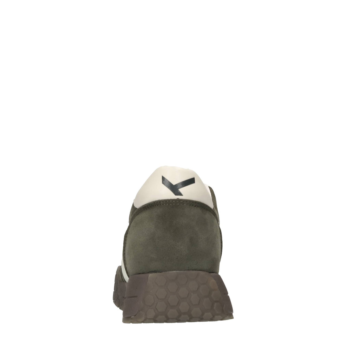 Sneakers in camoscio ed ecopelle 