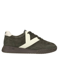 Sneakers in camoscio ed ecopelle 