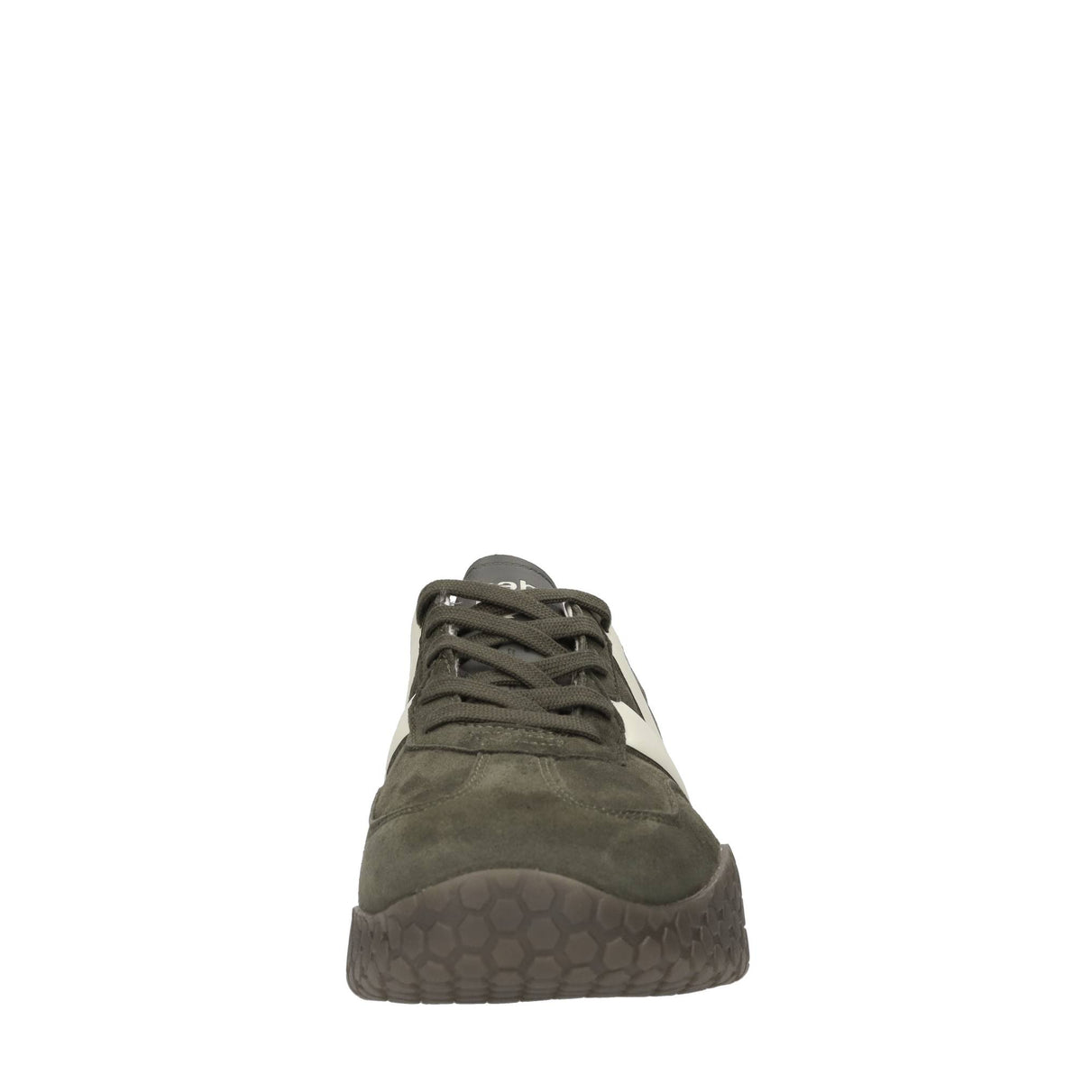 Sneakers in camoscio ed ecopelle 