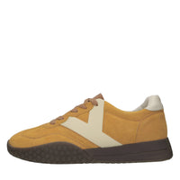 Sneakers in camoscio ed ecopelle 