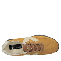 Sneakers in camoscio ed ecopelle 
