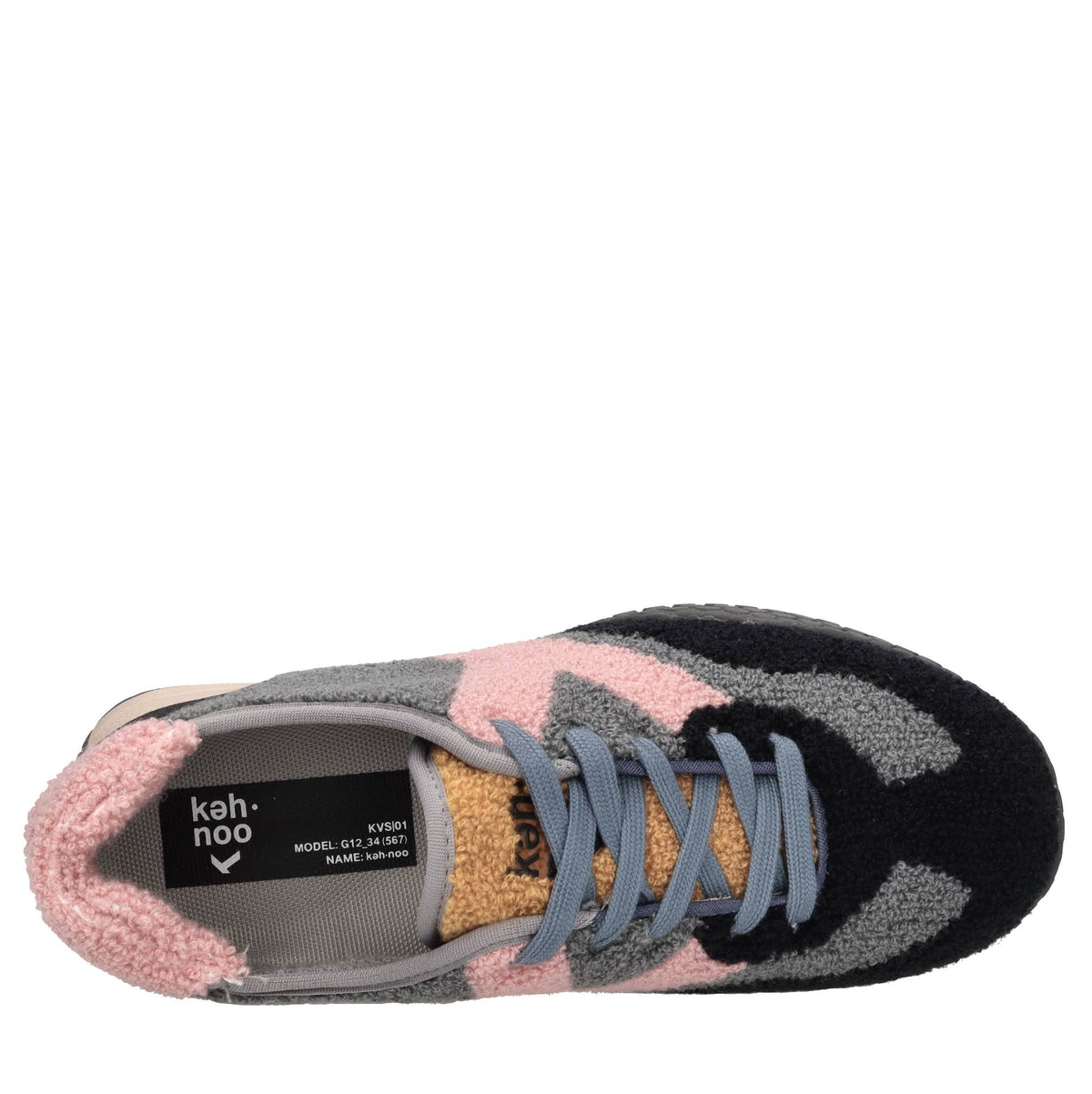 Sneakers in tessuto e altre materie 