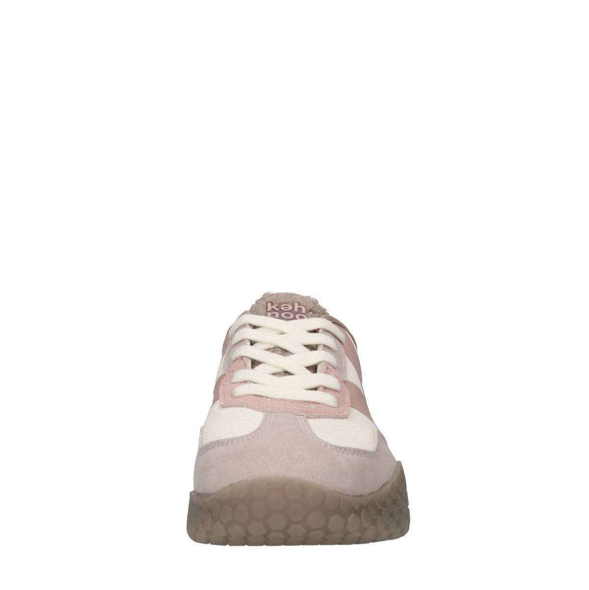 Sneakers in camoscio e tessuto 