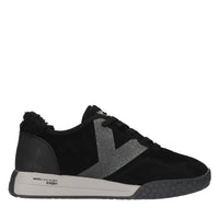 Sneakers in camoscio, tessuto e altre materie 