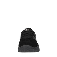 Sneakers in camoscio, tessuto e altre materie 