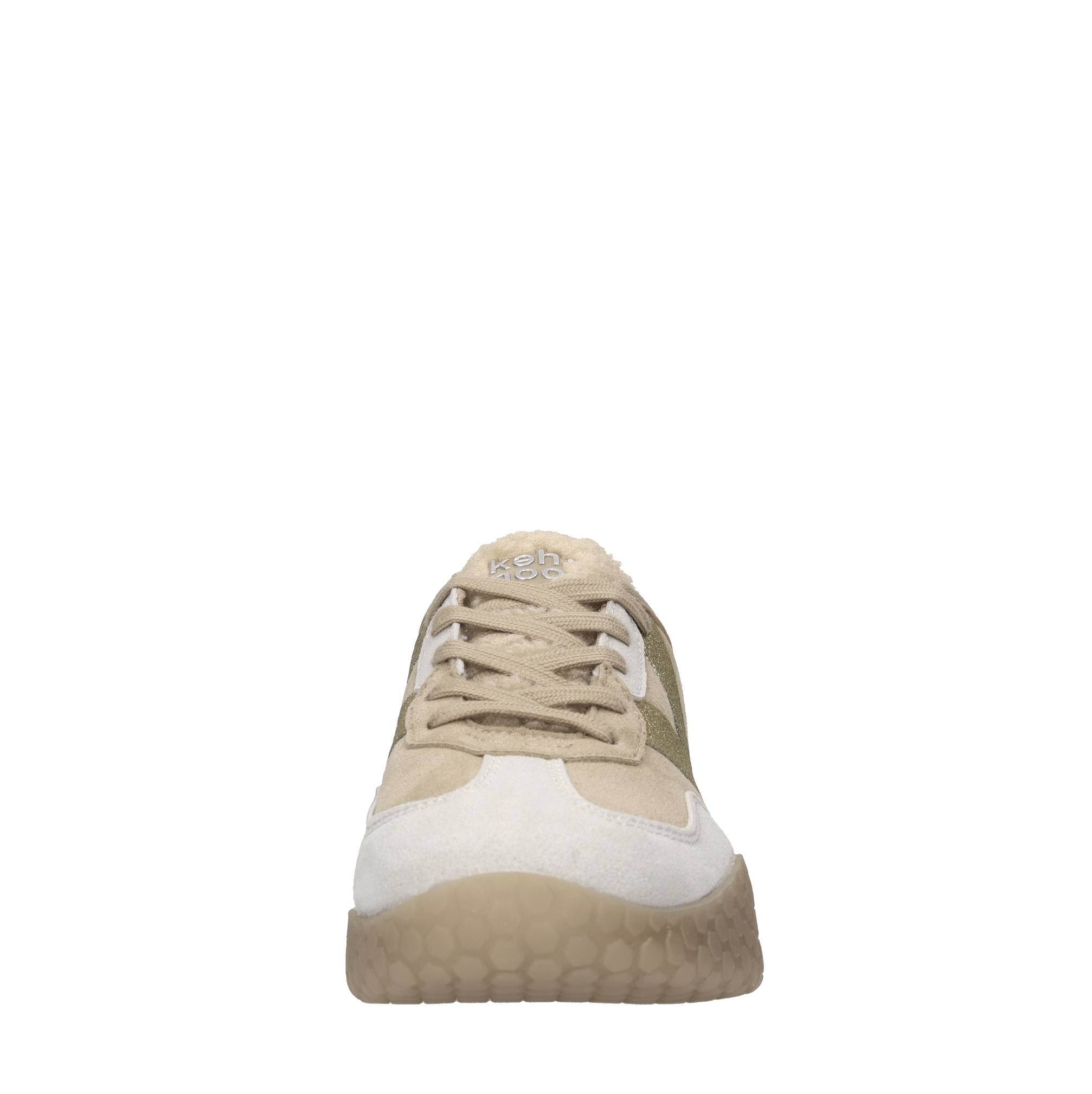 Sneakers in camoscio, tessuto e altre materie 