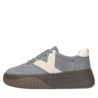 Sneakers in camoscio ed ecopelle 