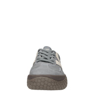 Sneakers in camoscio ed ecopelle 