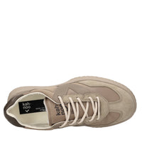 Sneakers in camoscio, tessuto e altre materie 