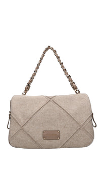 Borsa Isabel in lana ed ecopelle 