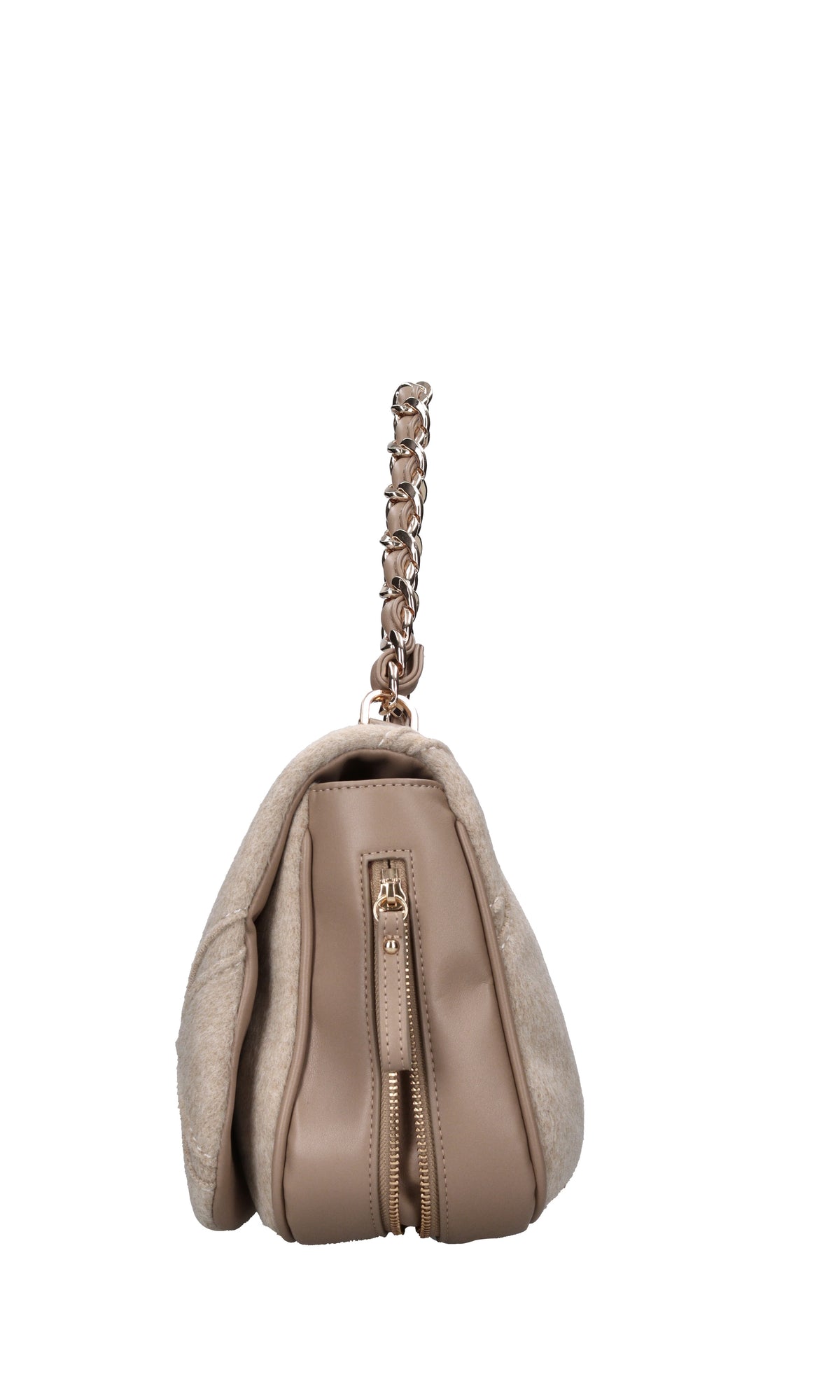 Borsa Isabel in lana ed ecopelle 