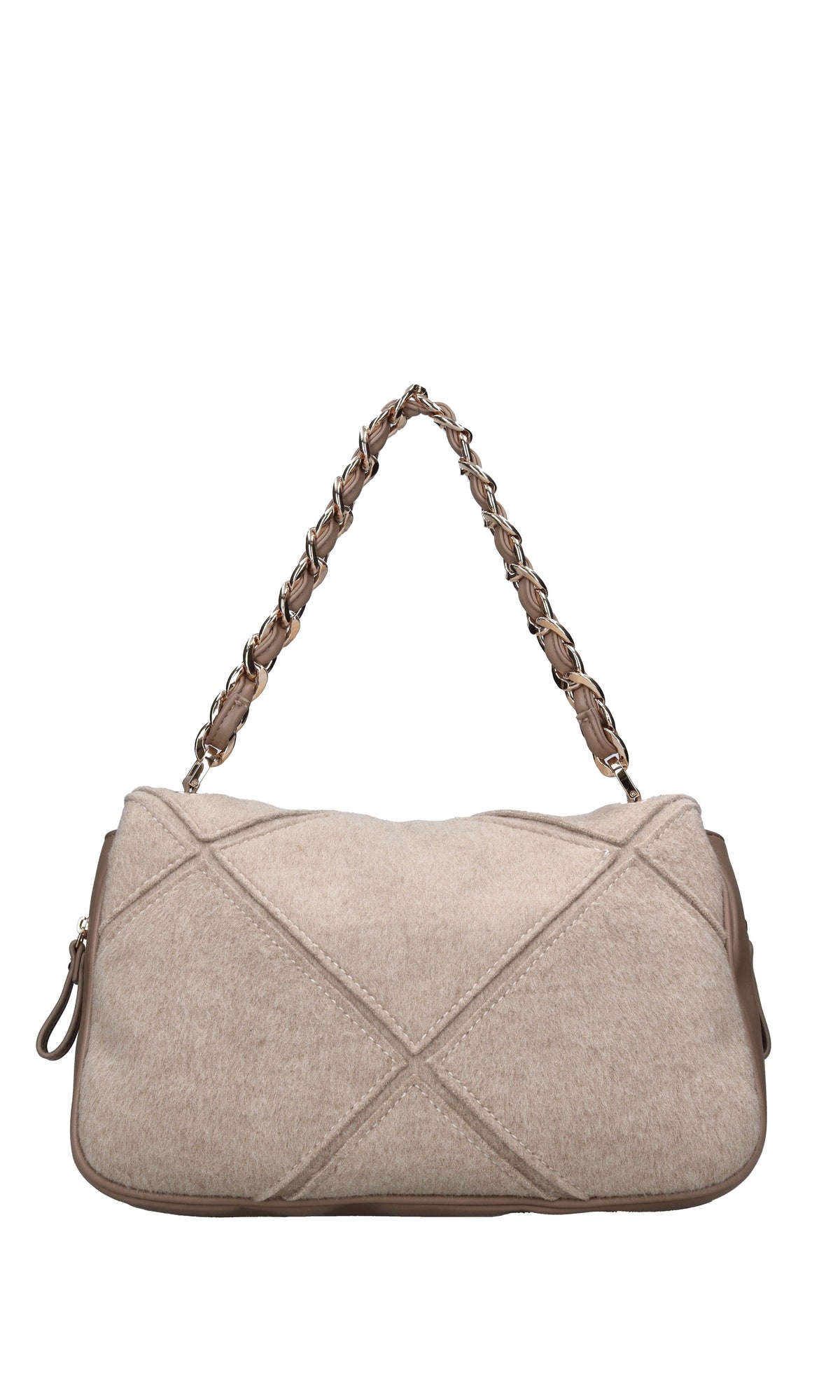 Borsa Isabel in lana ed ecopelle 
