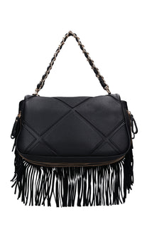 Borsa Isabel in ecopelle martellata 