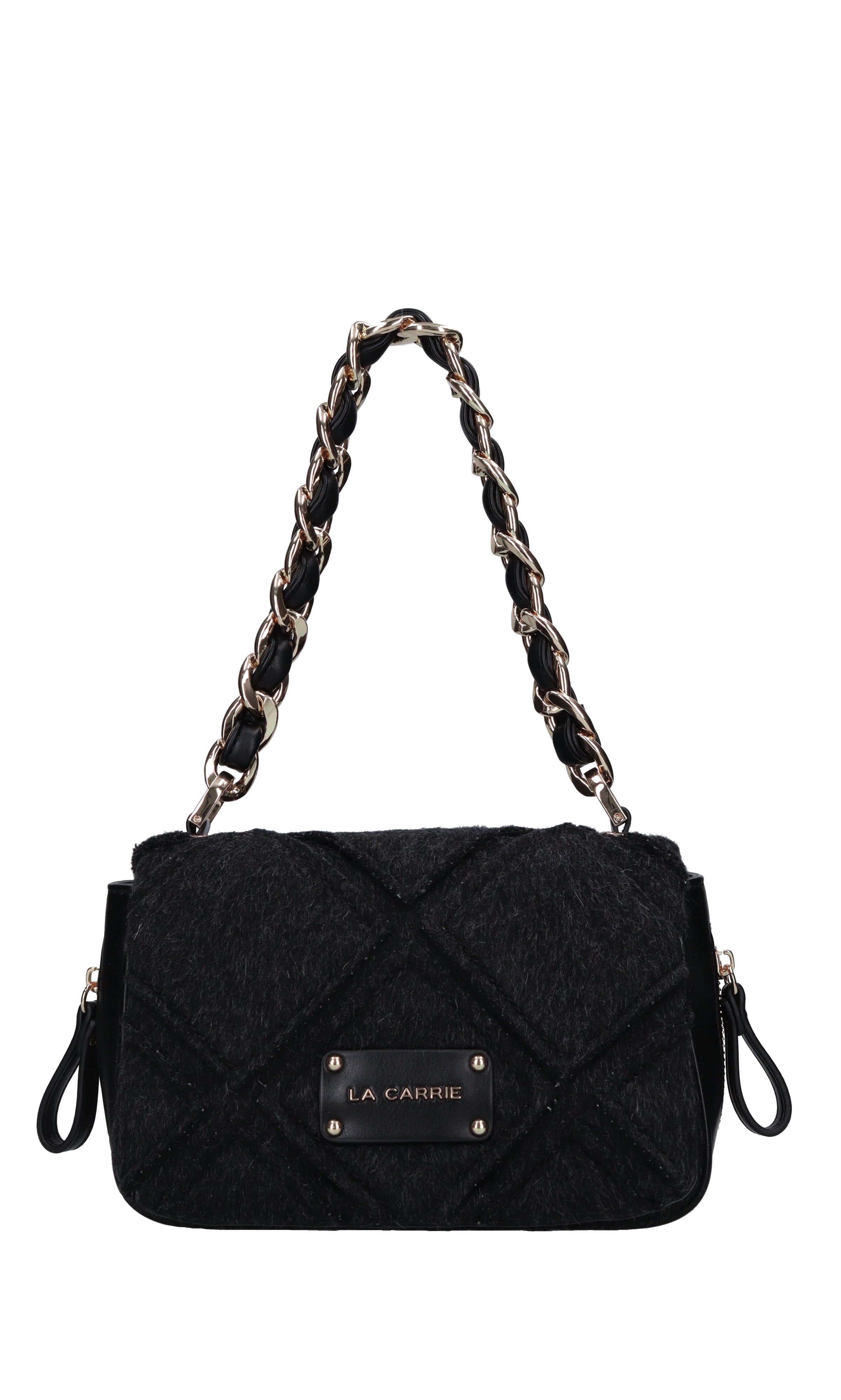 Borsa Mongolia in lana ed ecopelle 