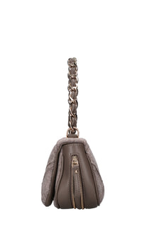 Borsa Isabel in tessuto ed ecopelle 