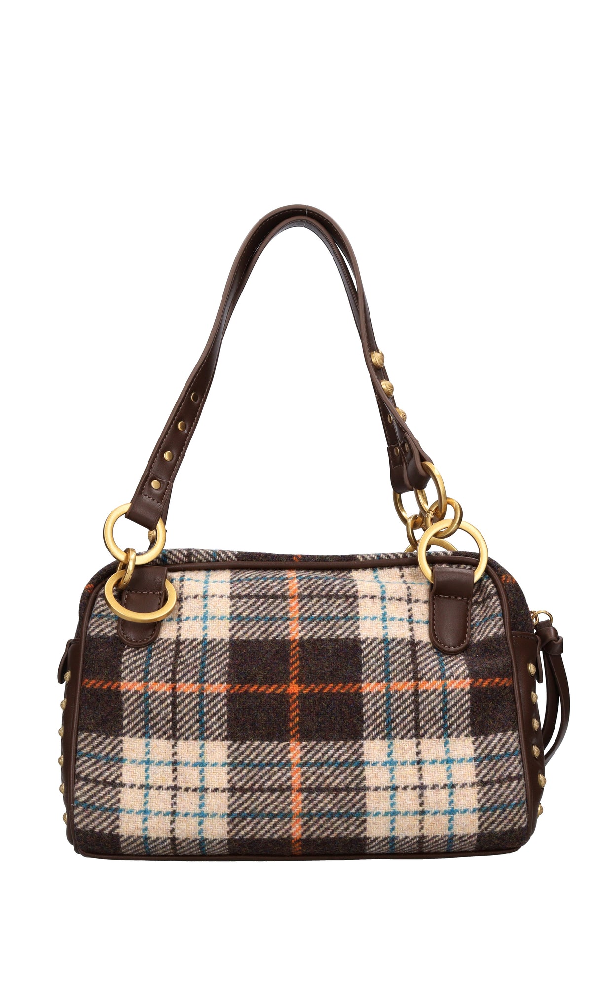 Borsa in lana ed ecopelle 