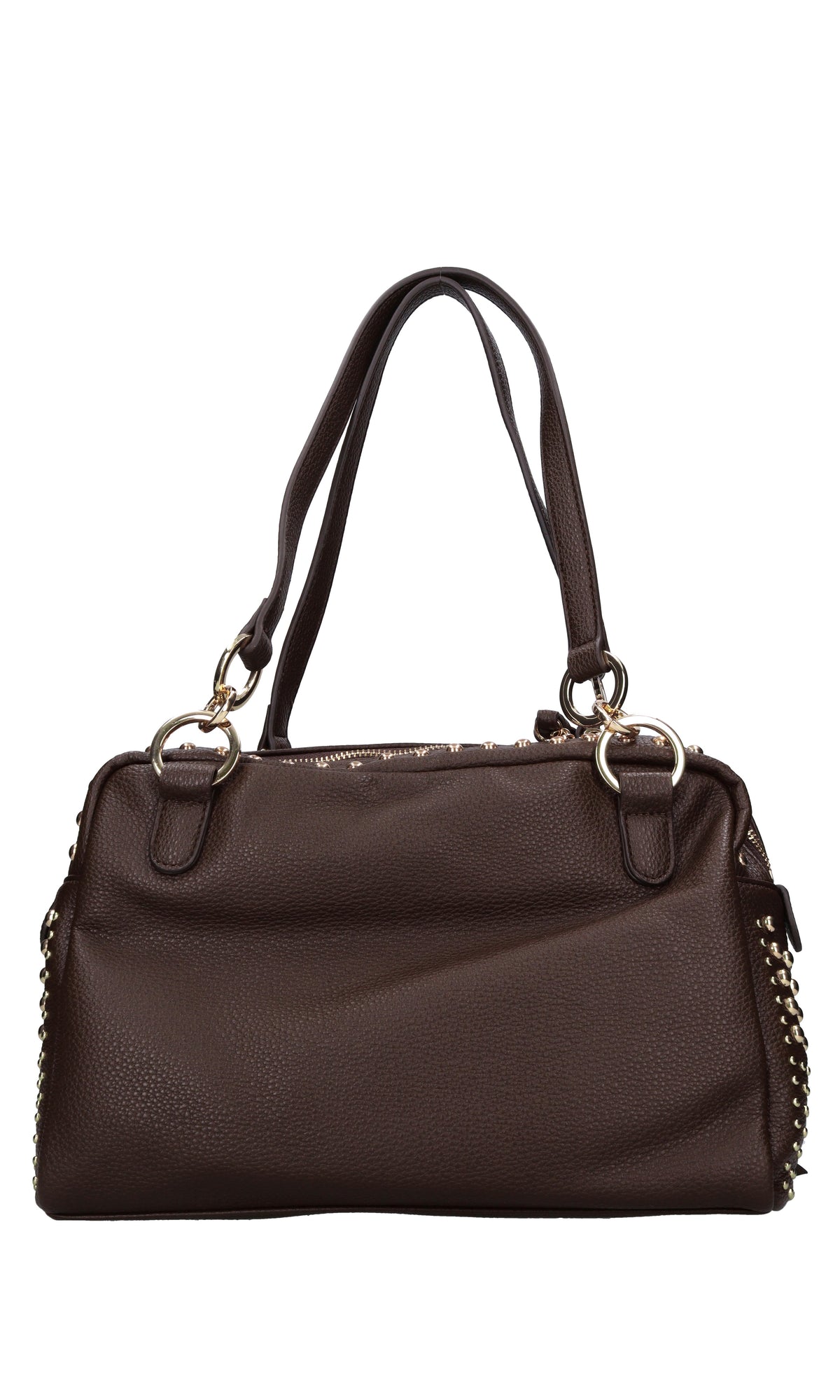 Borsa in ecopelle e borchie 