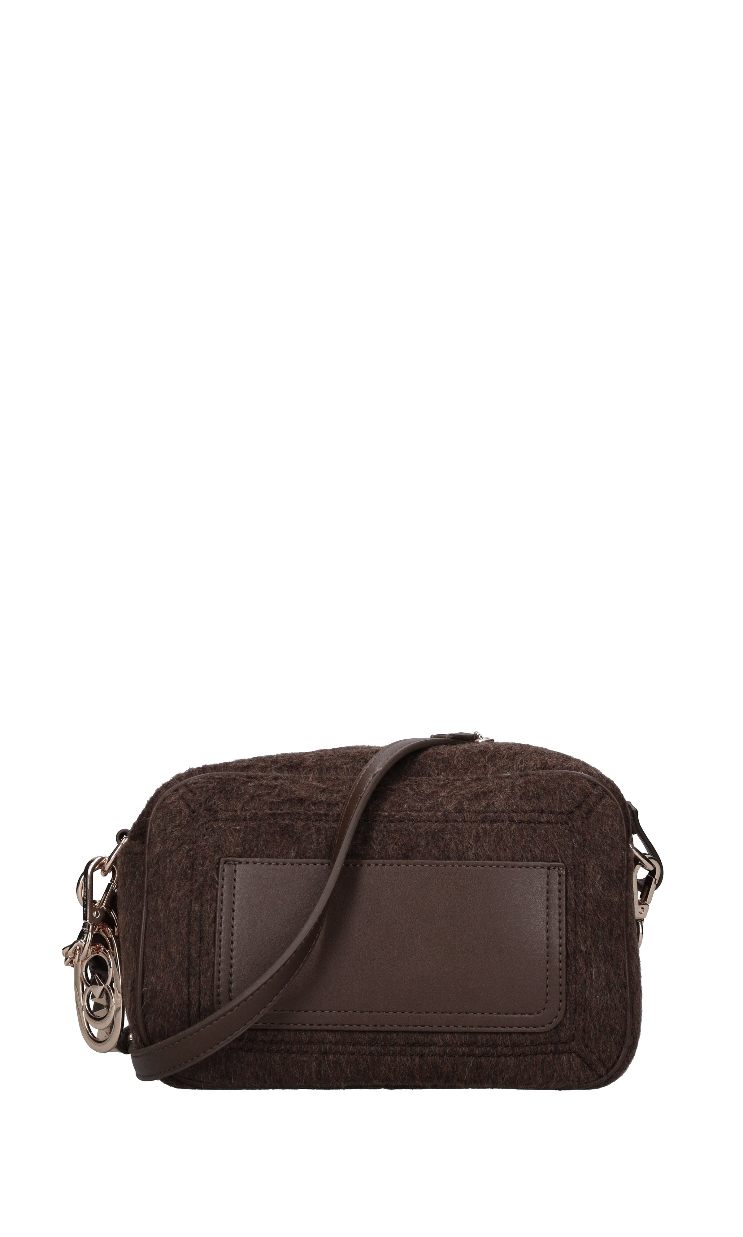 Borsa Mongolia in lana ed ecopelle 