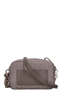 Borsa Mongolia in lana ed ecopelle 
