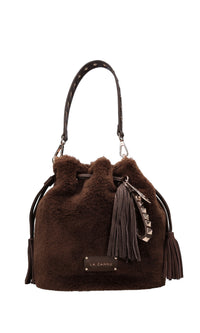 Borsa Mongolia in ecopelliccia 