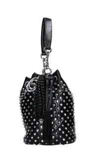 Borsa Andromeda in ecopelle e strass 