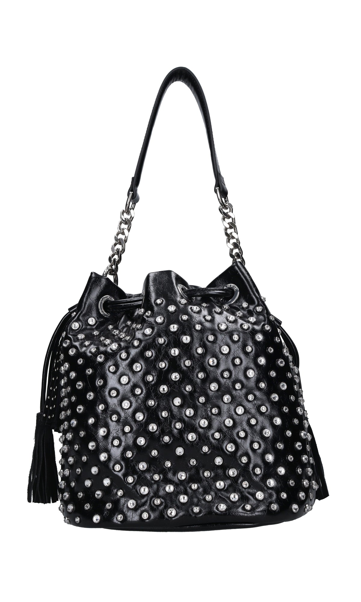 Borsa Andromeda in ecopelle e strass 