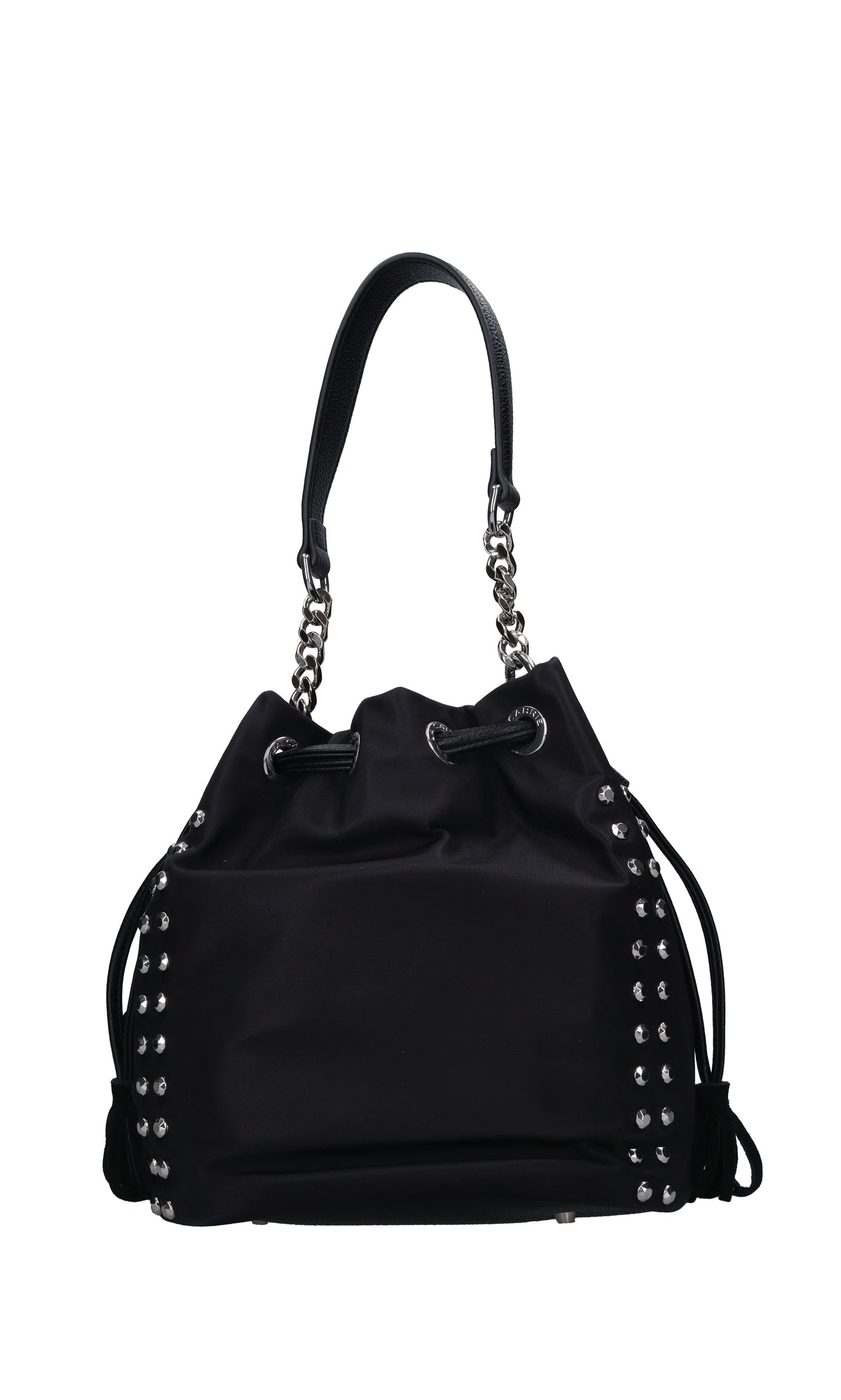 Borsa in tessuto ed ecopelle 