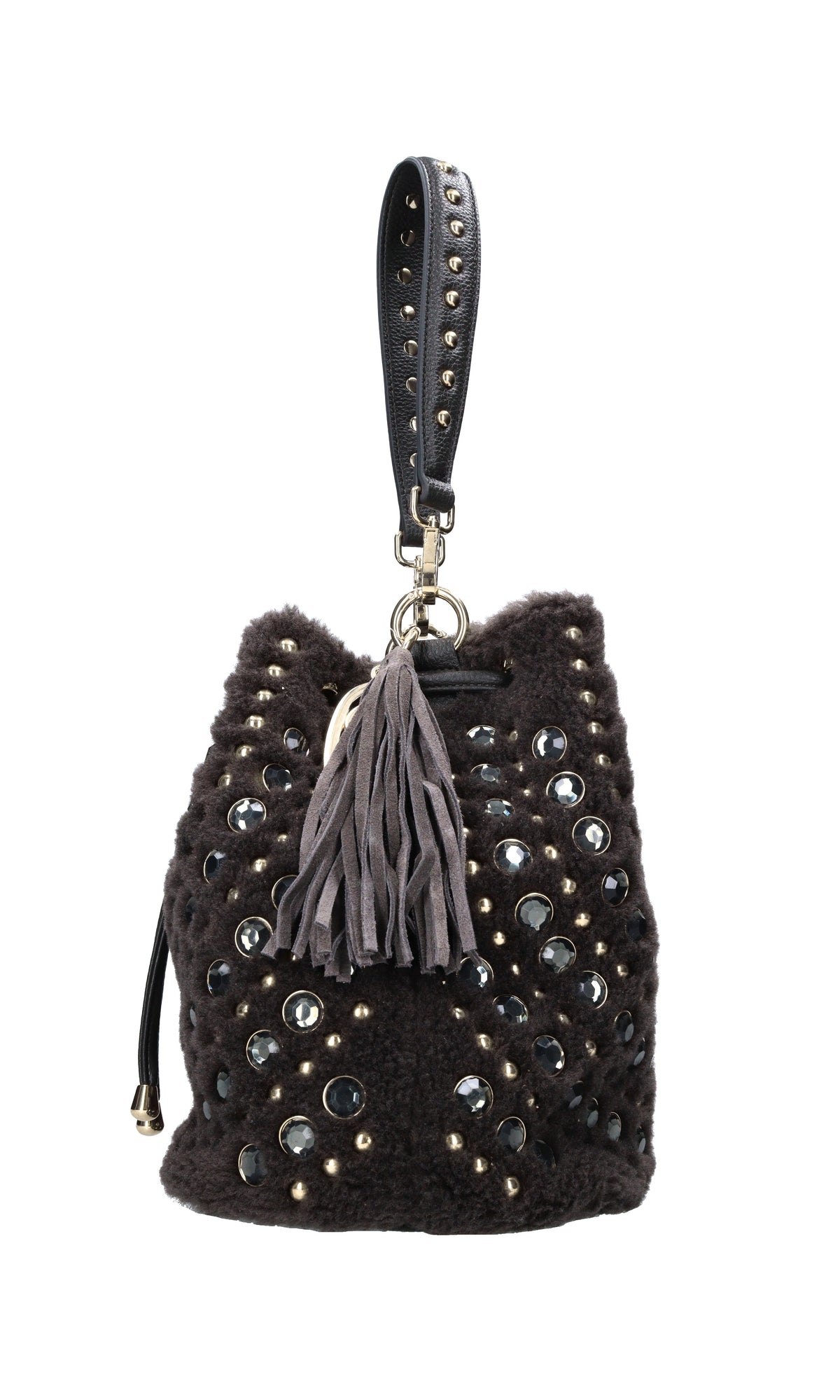 Borsa Andromeda in ecopelle ed ecopelliccia 