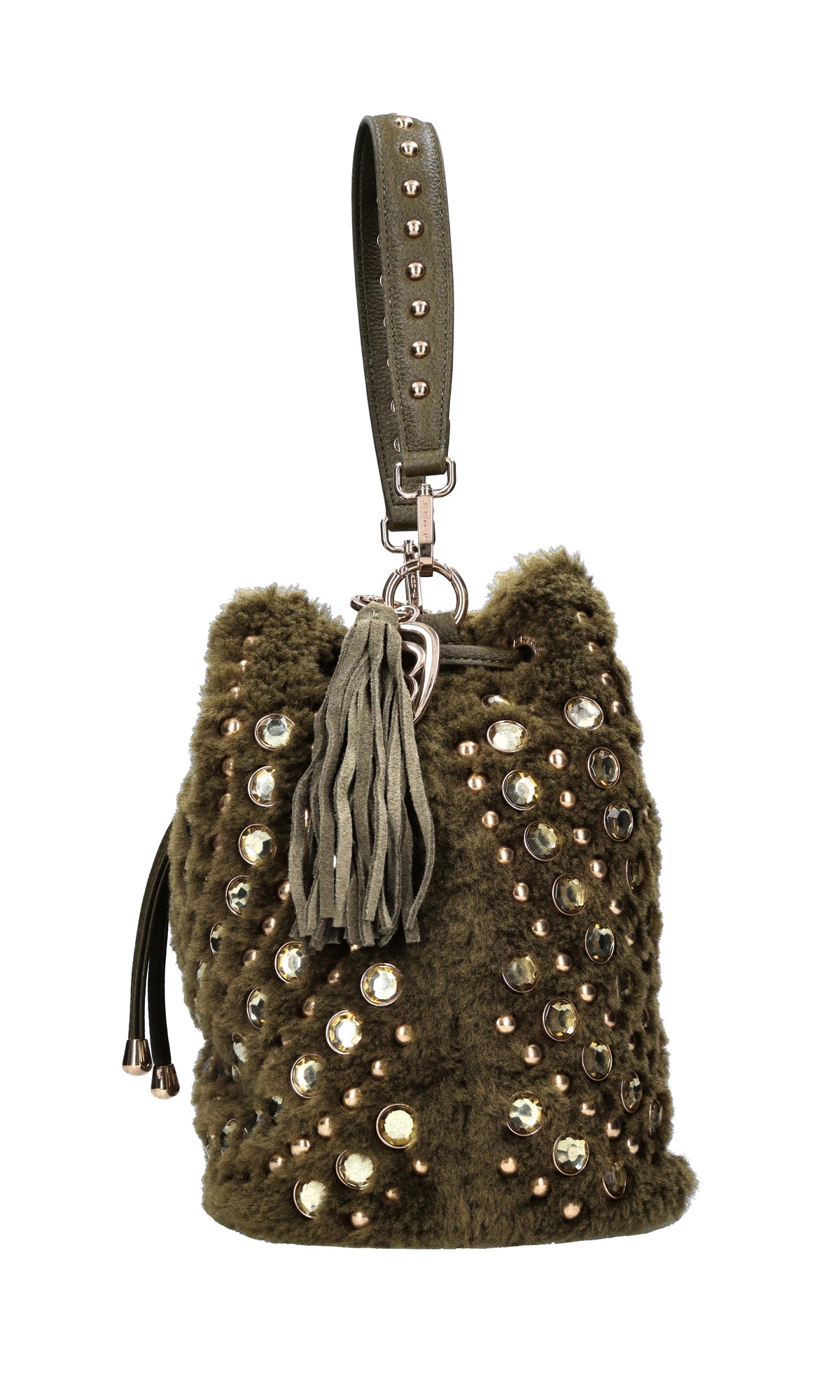Borsa Andromeda in ecopelliccia ed ecopelle 