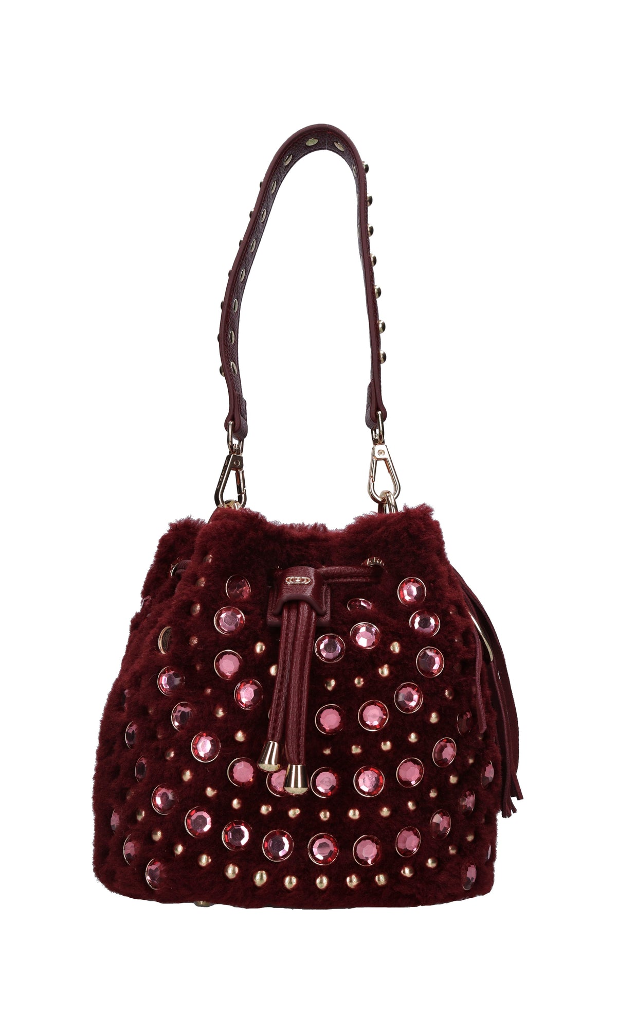 Borsa Andromeda in ecopelle ed ecopelliccia 