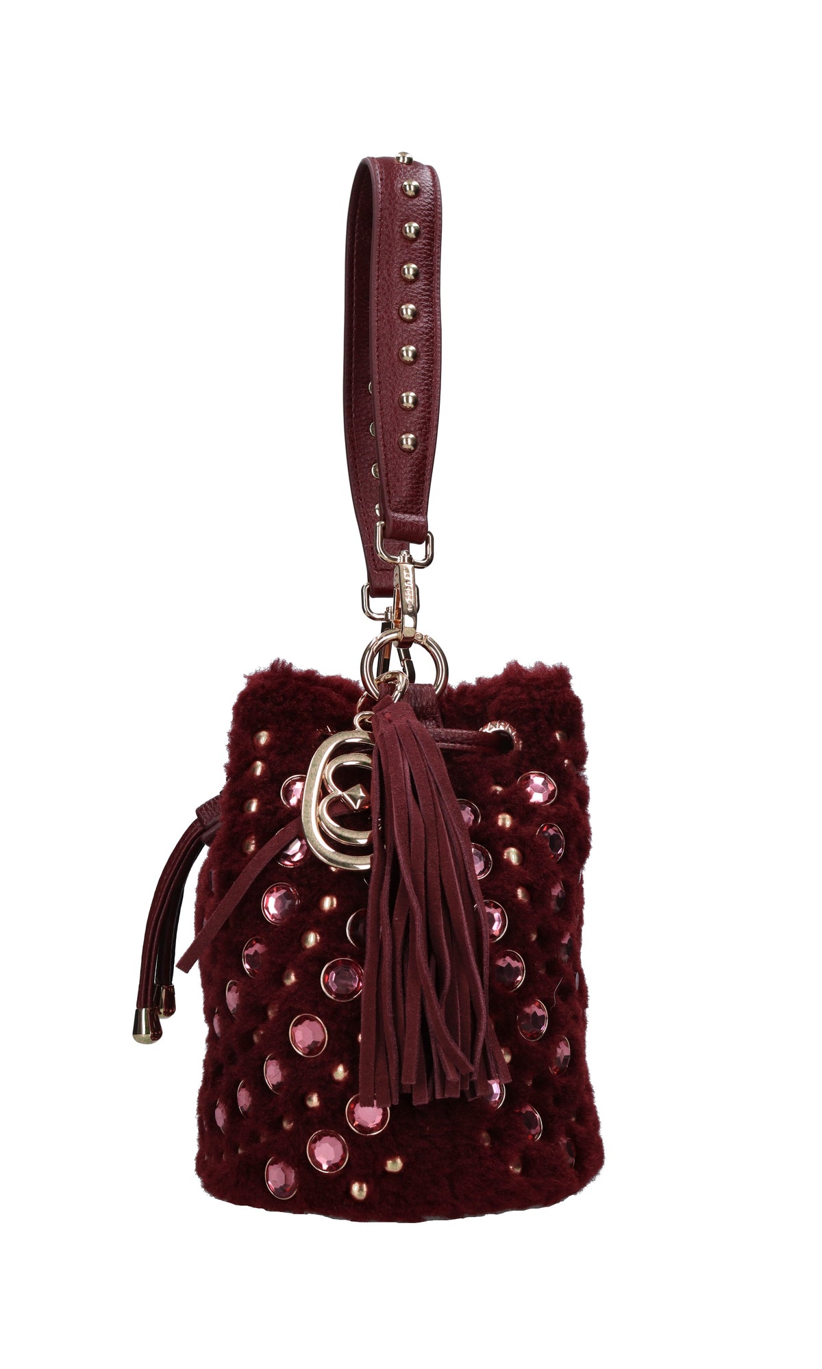 Borsa Andromeda in ecopelle ed ecopelliccia 