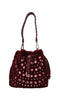 LA CARRIE Borsa Andromeda in ecopelle ed ecopelliccia