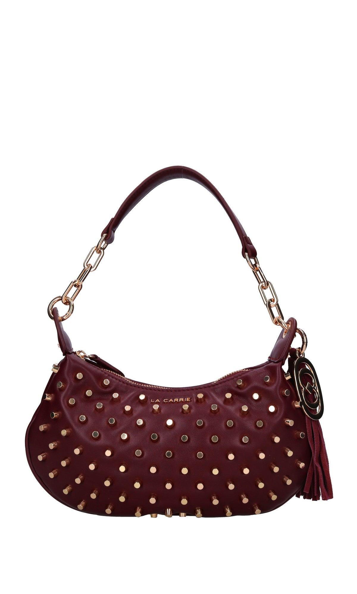 Borsa in ecopelle e borchie 