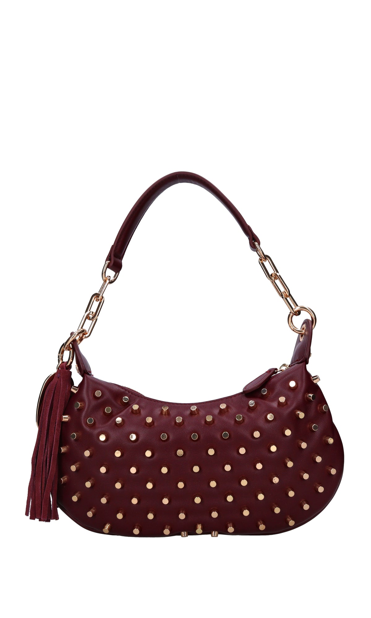 Borsa in ecopelle e borchie 