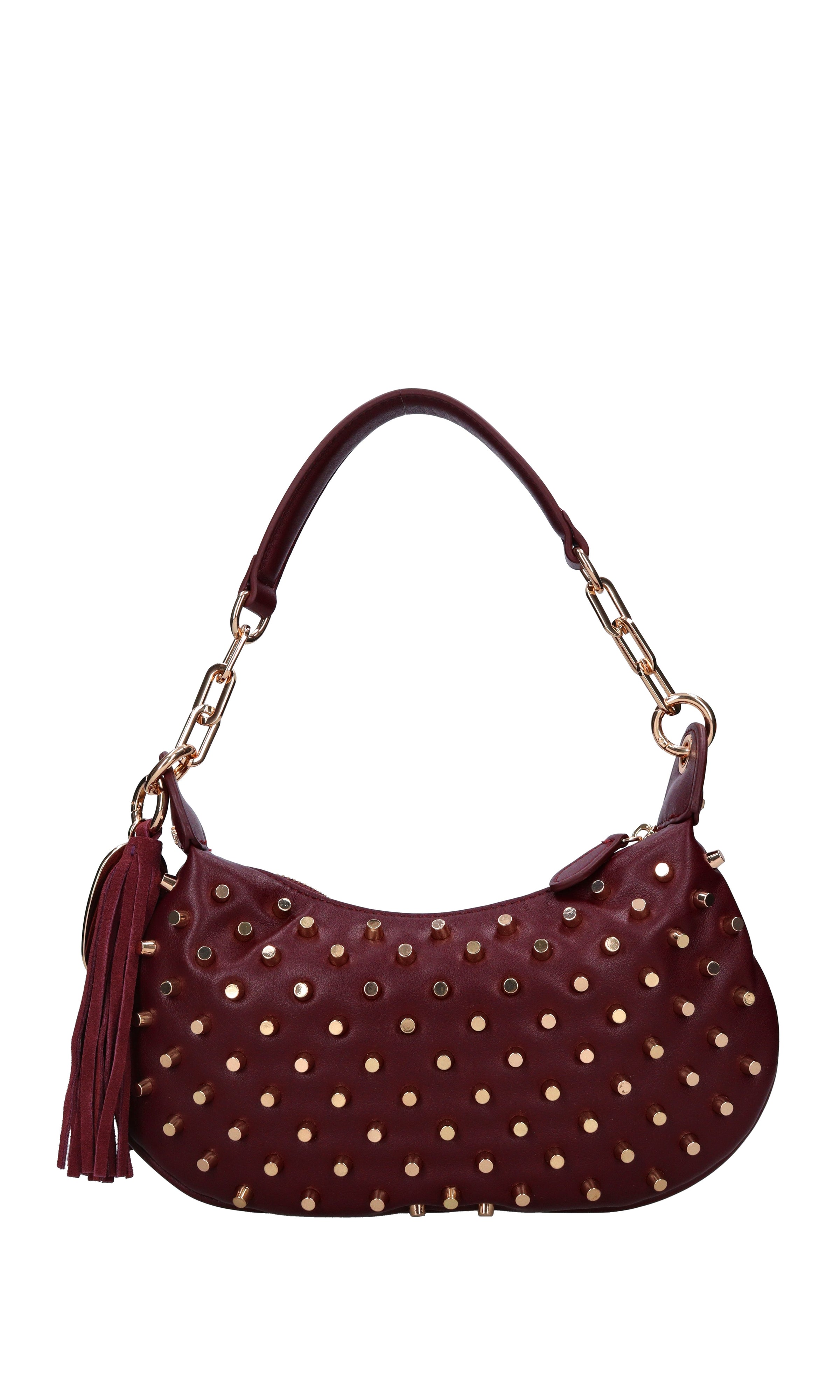 Borsa in ecopelle e borchie 