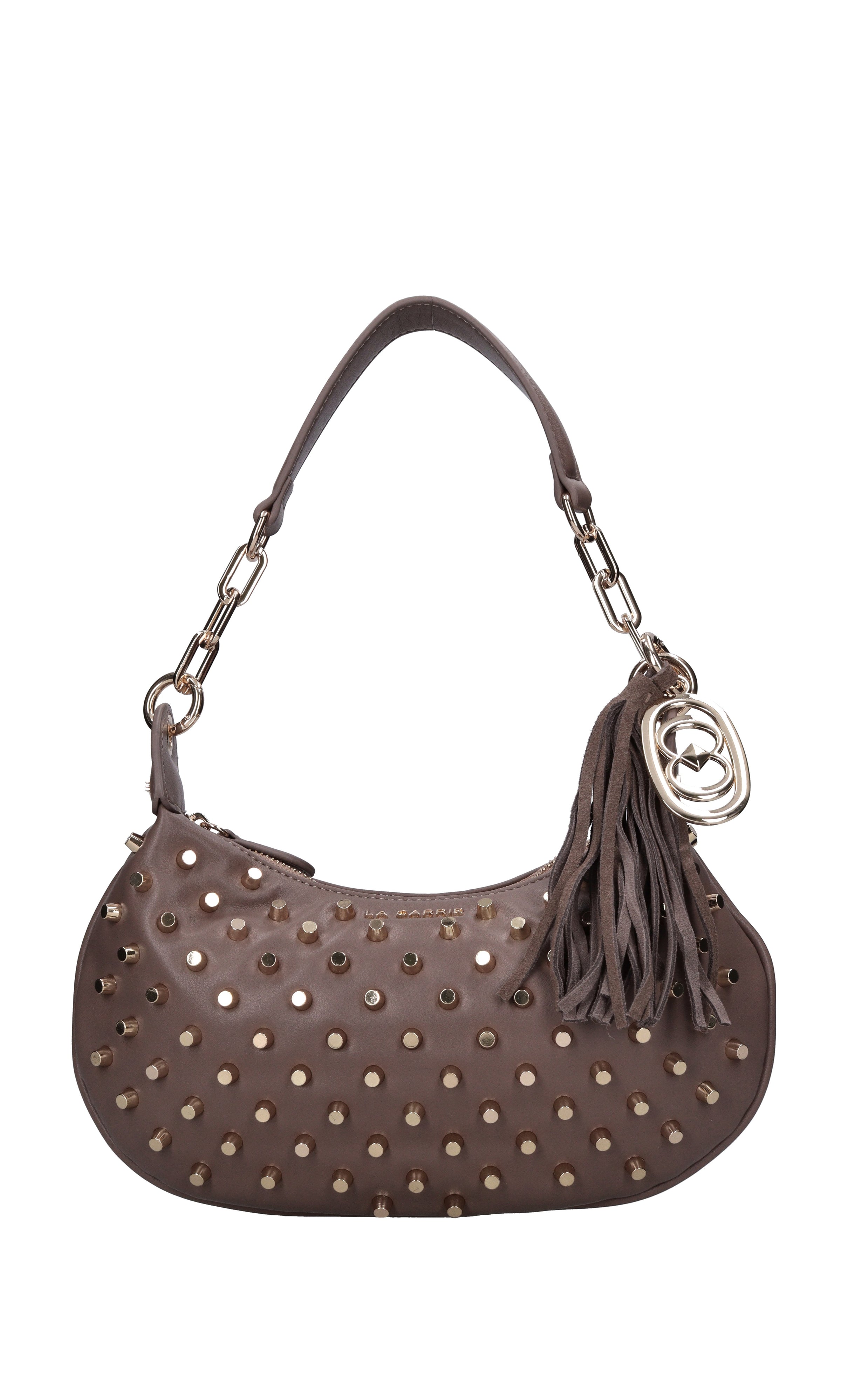 Borsa in ecopelle e borchie 