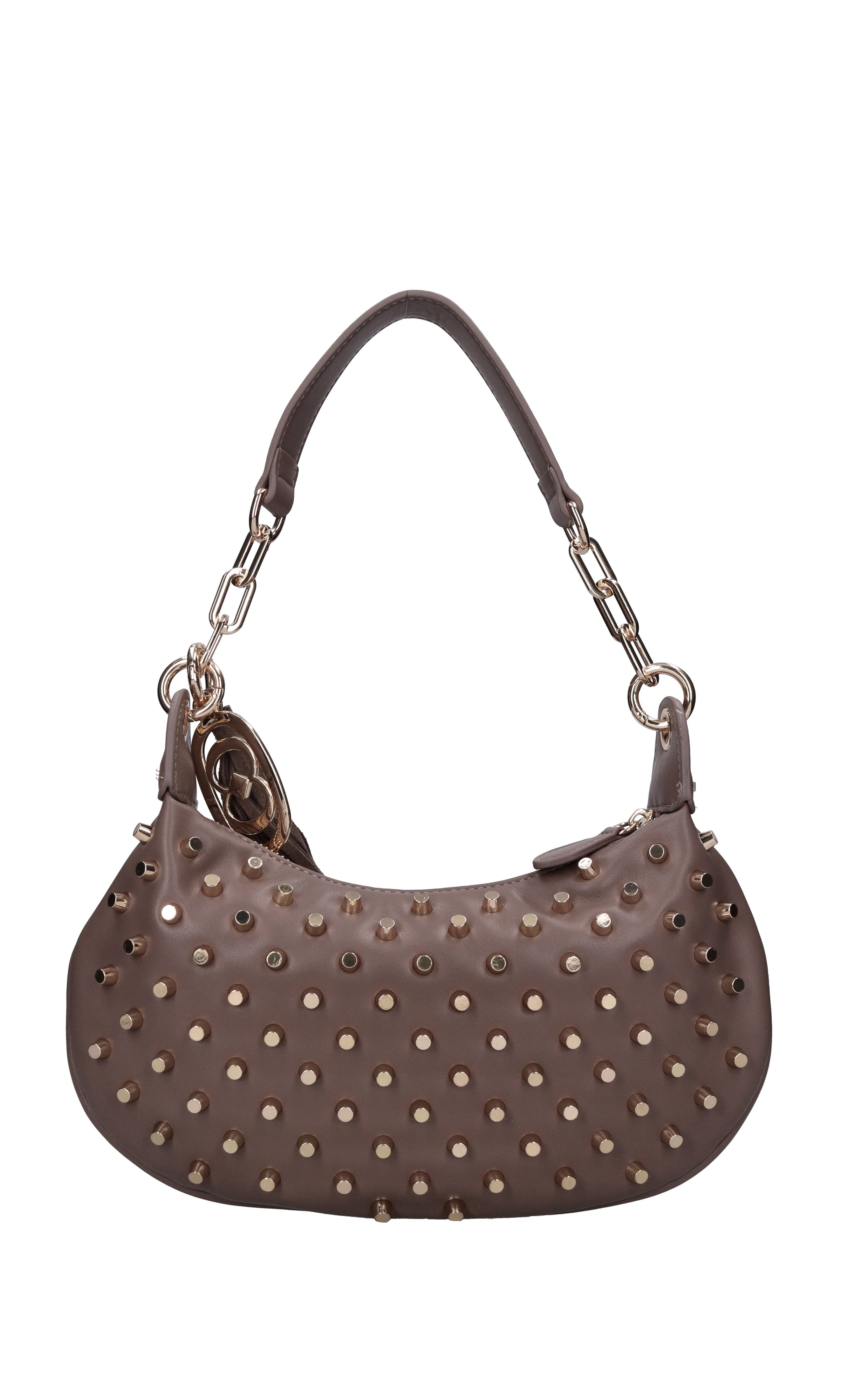 Borsa in ecopelle e borchie 