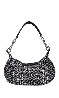 Borsa in ecopelle e peillettes 