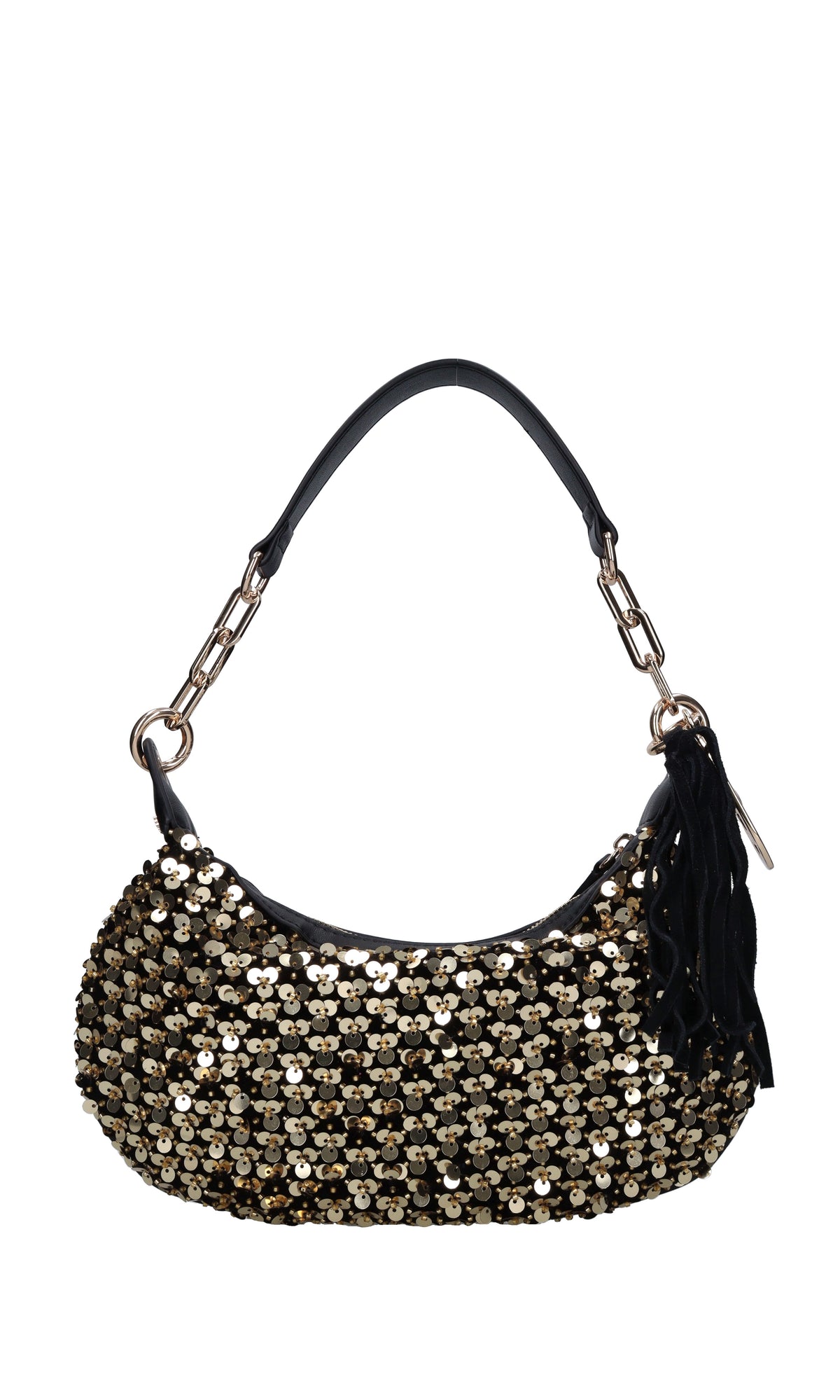 Borsa in ecopelle e peillettes 
