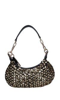 Borsa in ecopelle e peillettes 