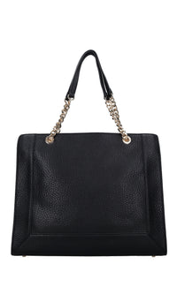 Borsa in ecopelle e borchie 