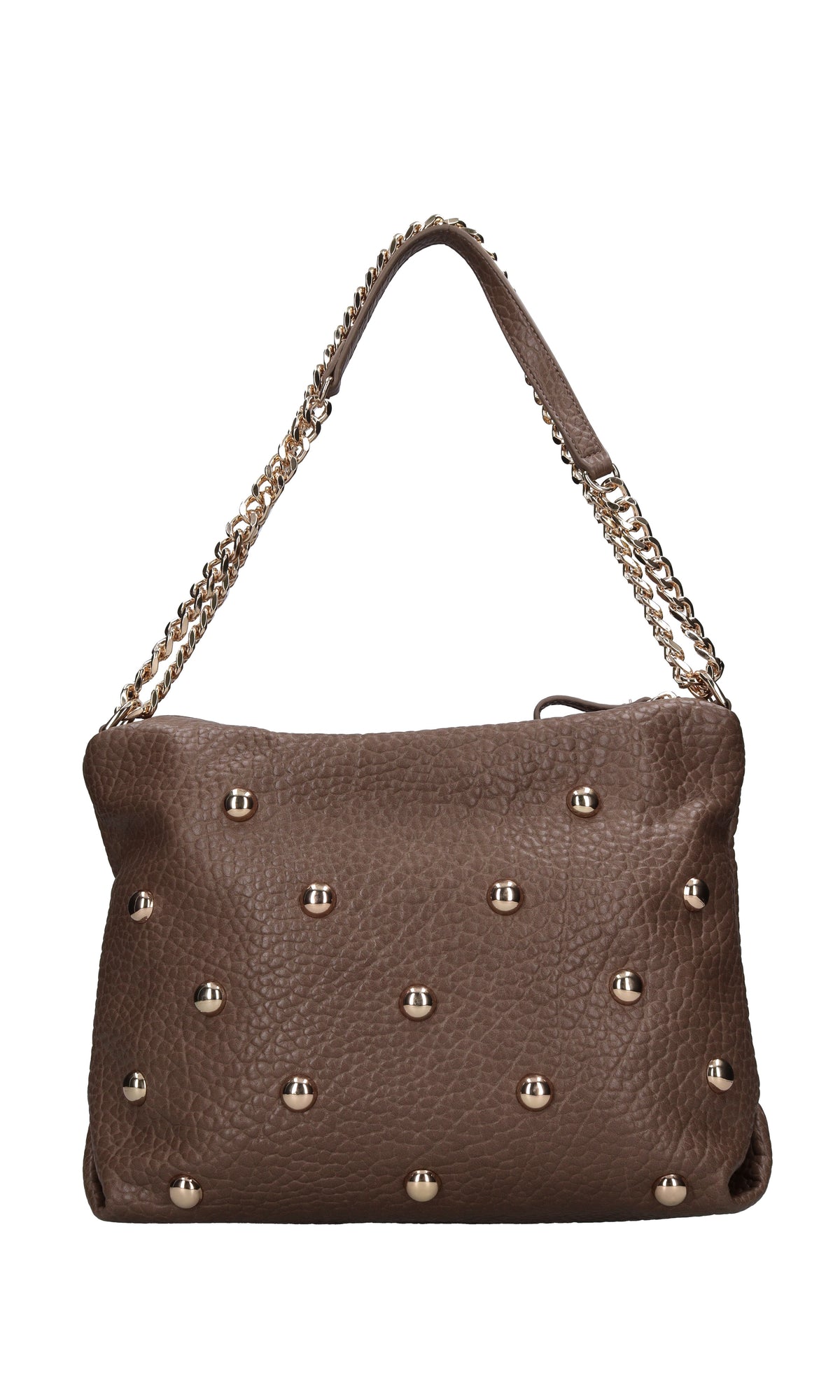 Borsa in ecopelle e borchie 