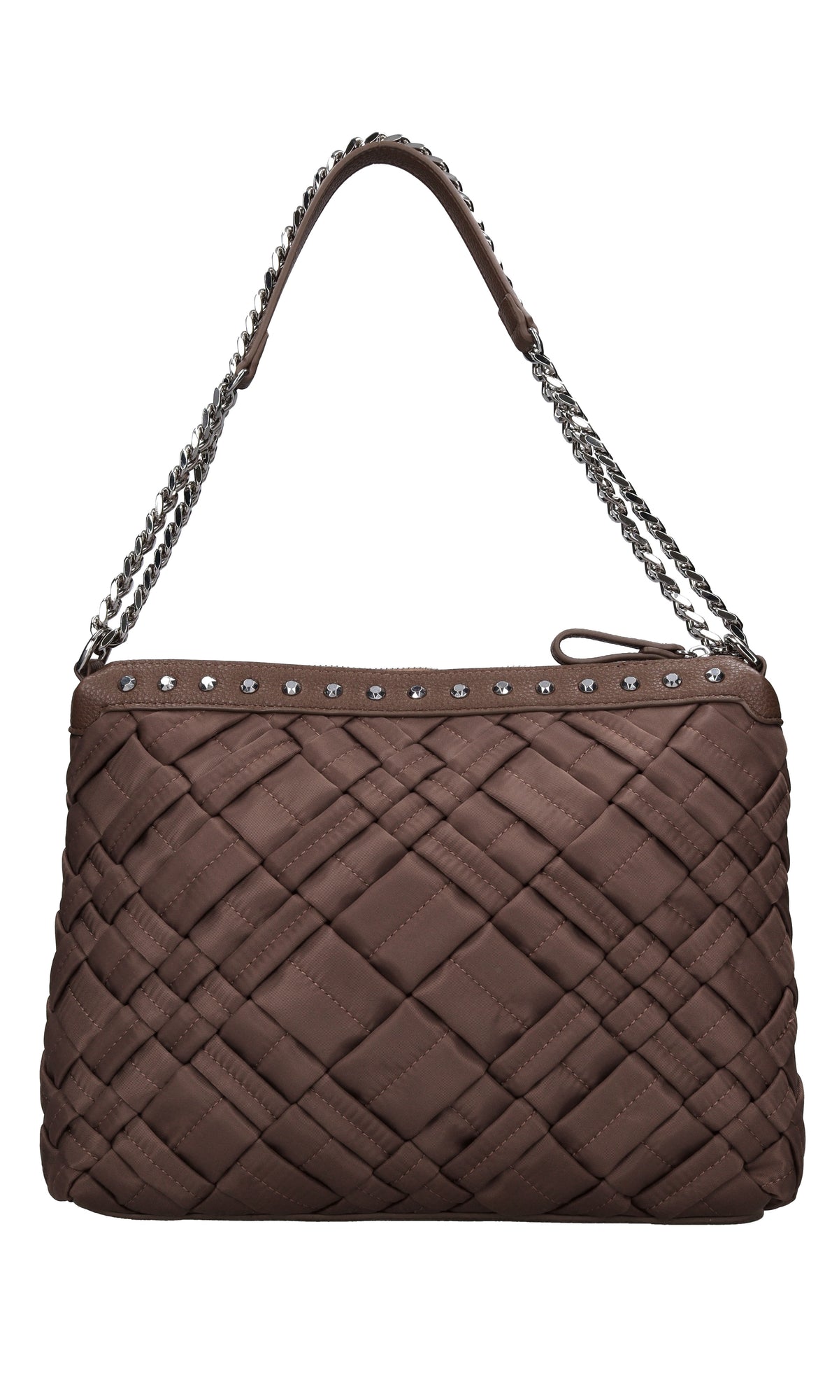 Borsa Dark Wave in tessuto ed ecopelle 