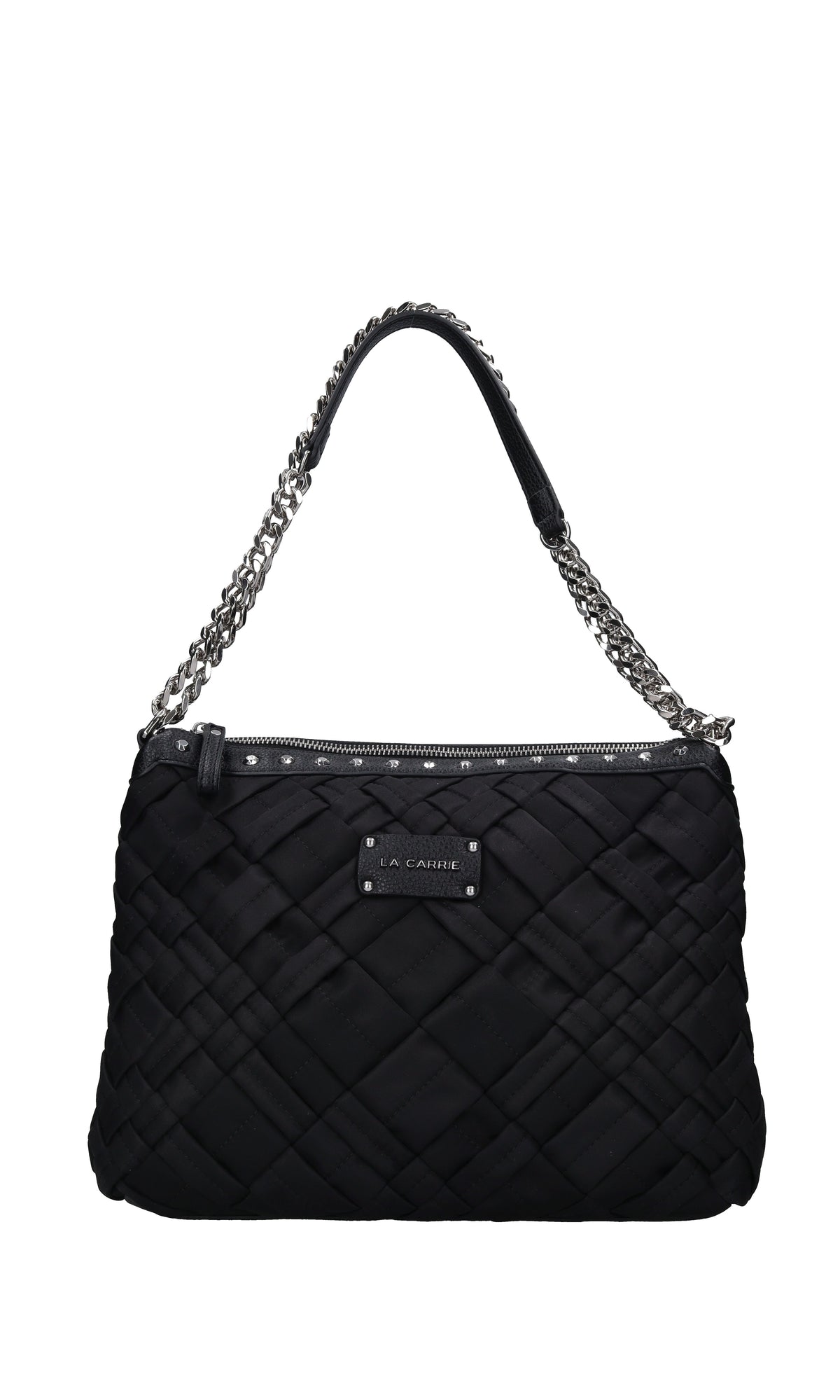 Borsa Dark Wave in tessuto ed ecopelle 