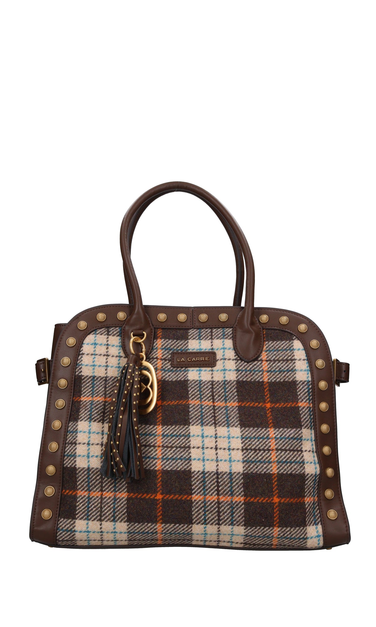 Borsa in lana ed ecopelle 