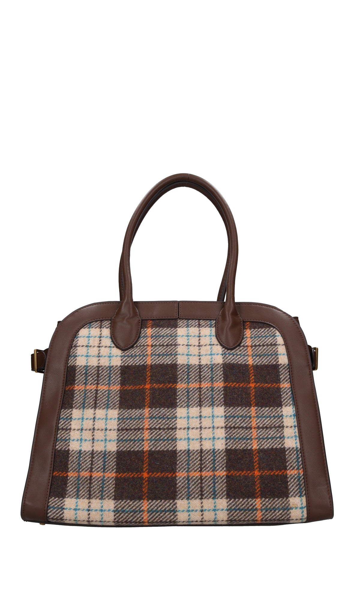 Borsa in lana ed ecopelle 